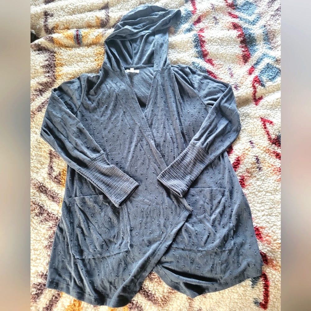 Oversized Hooded Shrug, Like New